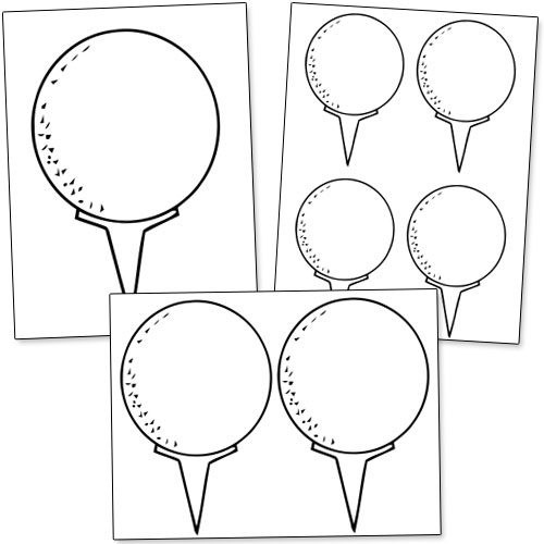 Printable Golf Balls Printable Treats