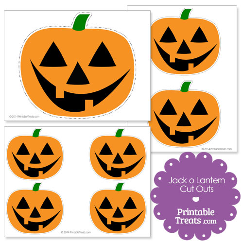 printable jack o lantern cut outs