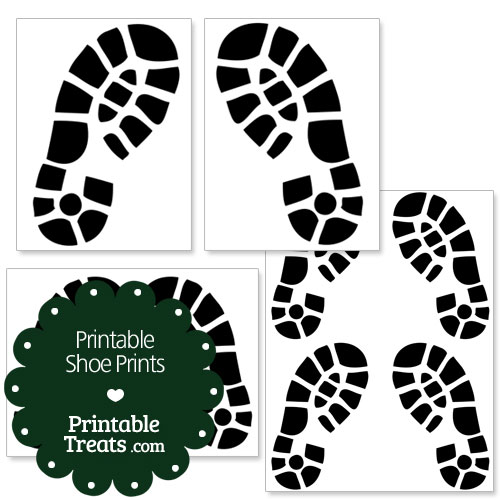 printable shoe prints