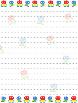 robot stationery