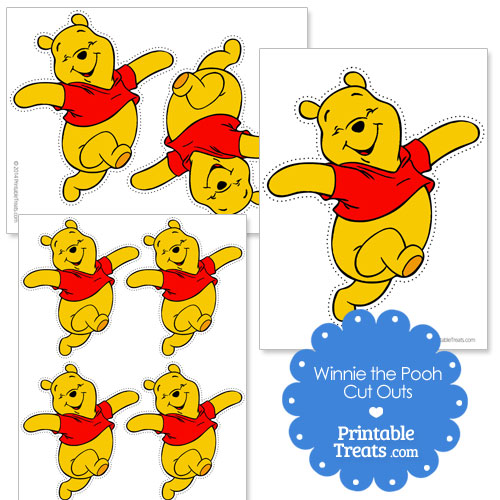 Winnie the Pooh printable cutouts