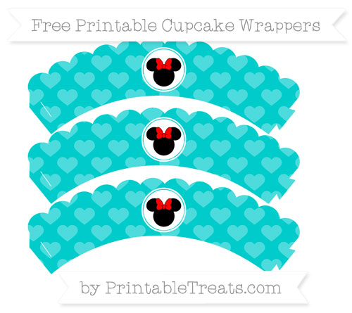 Etichette Scalloped Candy Buffet 5cm – Blu Uovo Di Pettirosso (Confezione Da 20) Perfette Per Bomboniere E Caramelle!